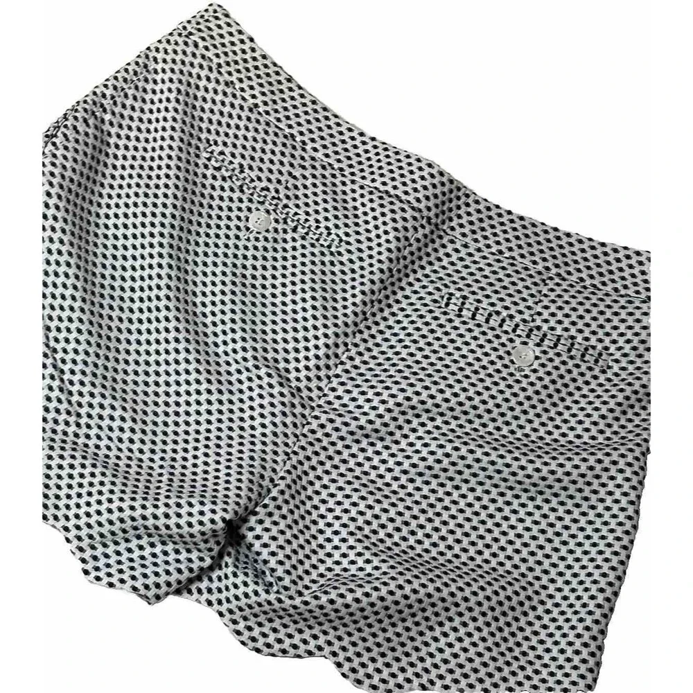 cynthia rowley women shorts sz 8 Scallop EUC‎ Beach - Picture 4 of 4